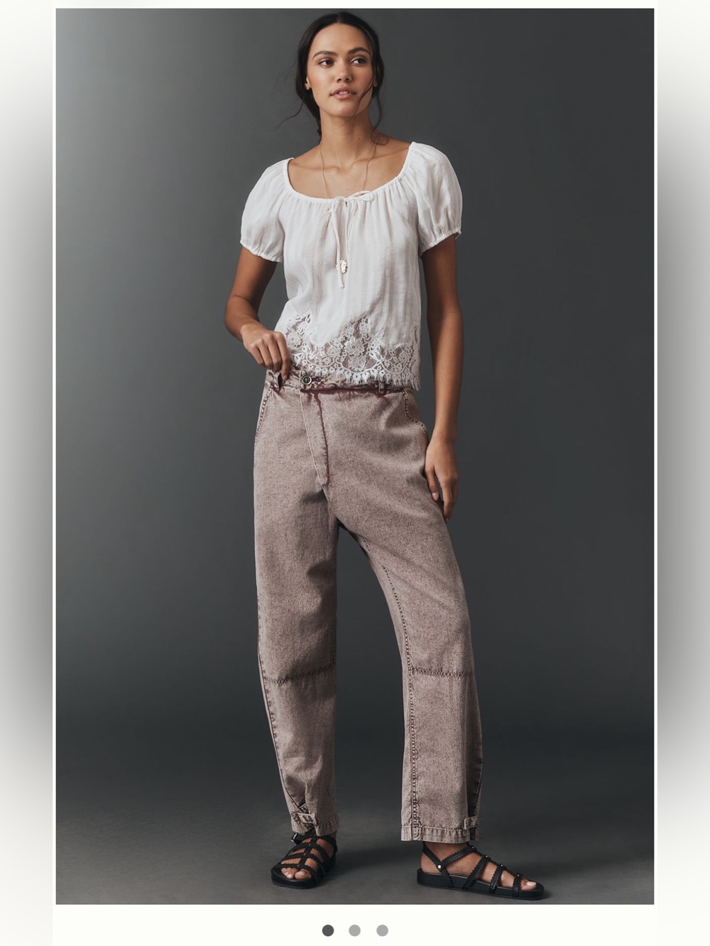 Pilcro Crossover Taper Pants
